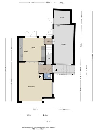 Floorplan - Newtonplein 17, 5283 JH Boxtel
